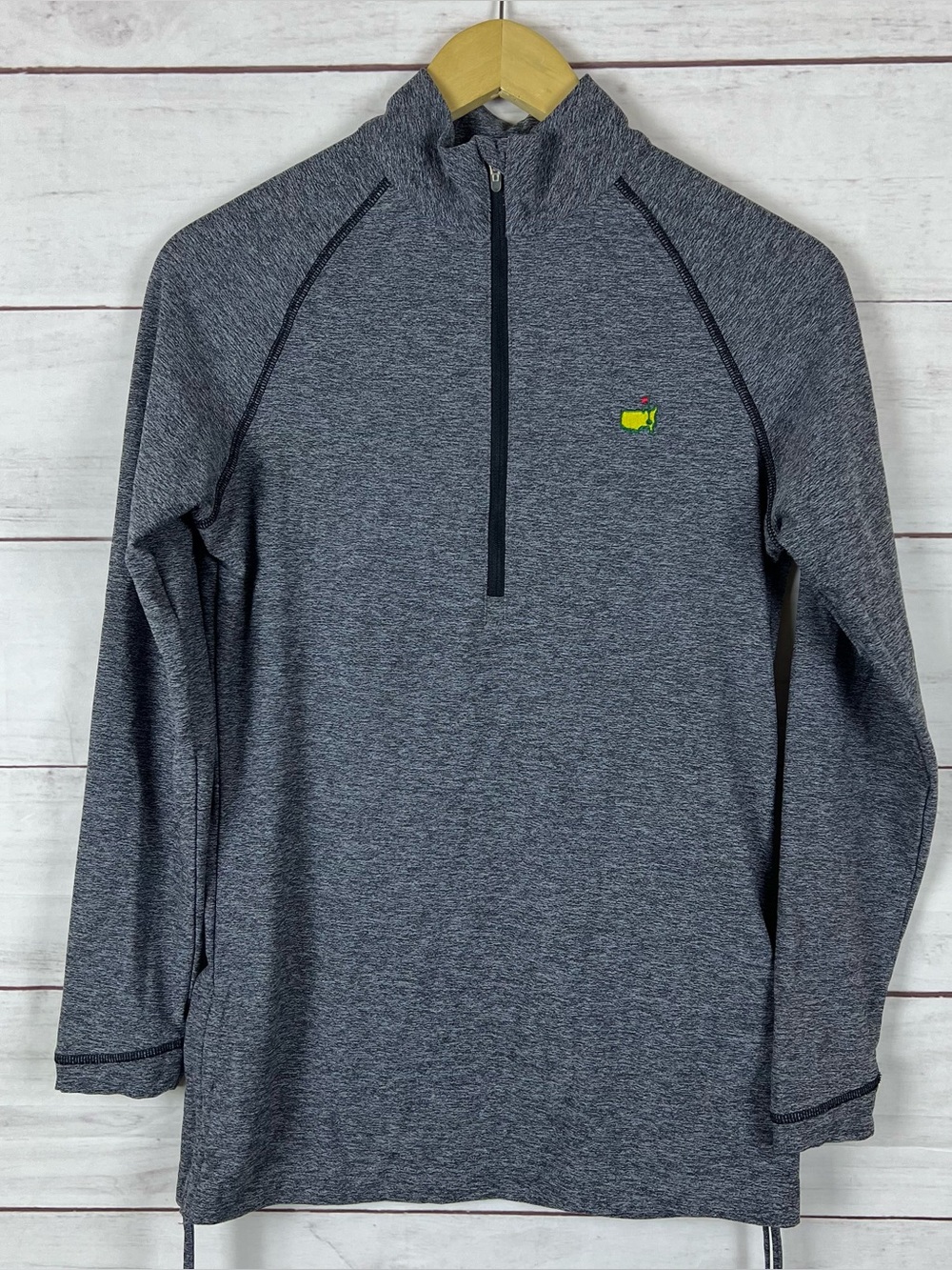 Masters Magnolia Lane Tech Women’s 1/4 Zip Athletic Top Size Small Golf Gray